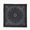 Grand Bandana Cachemire Imprime