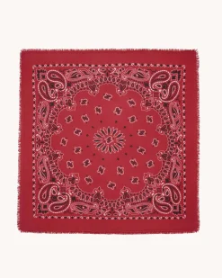 Grand Bandana Cachemire Imprime
