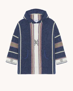 Hoodie Oversize Cachemire Jacquard, 6 Fils