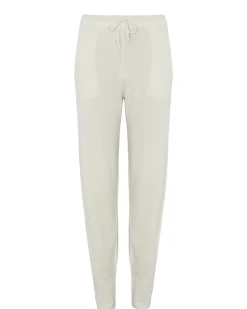 Jogging Cachemire Bande Smoking Femme