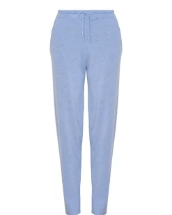 Jogging Cachemire Bande Smoking Femme