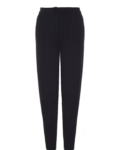 Jogging Cachemire Bande Smoking Femme