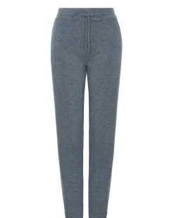 Jogging Cachemire Droit Uni