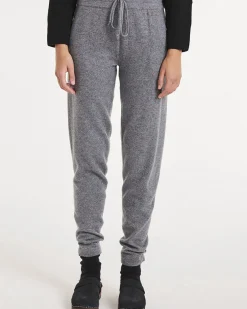 Jogging Cachemire Droit Uni