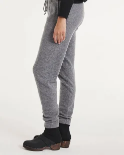 Jogging Cachemire Droit Uni
