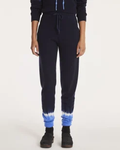Jogging Cachemire Femme Bicolore