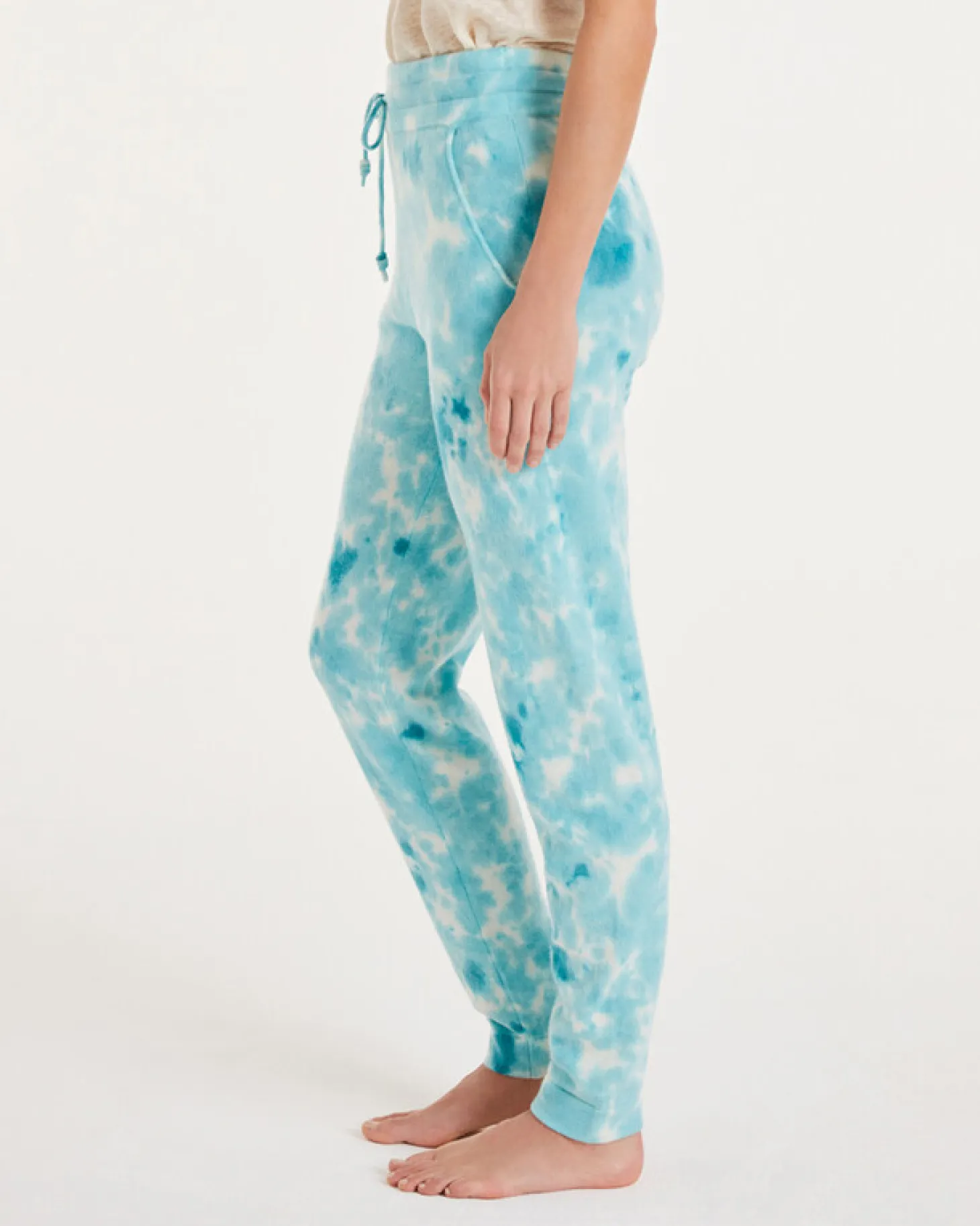 Jogging Cachemire Femme Delave