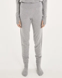 Jogging Cachemire Femme Grand Bord-Cote
