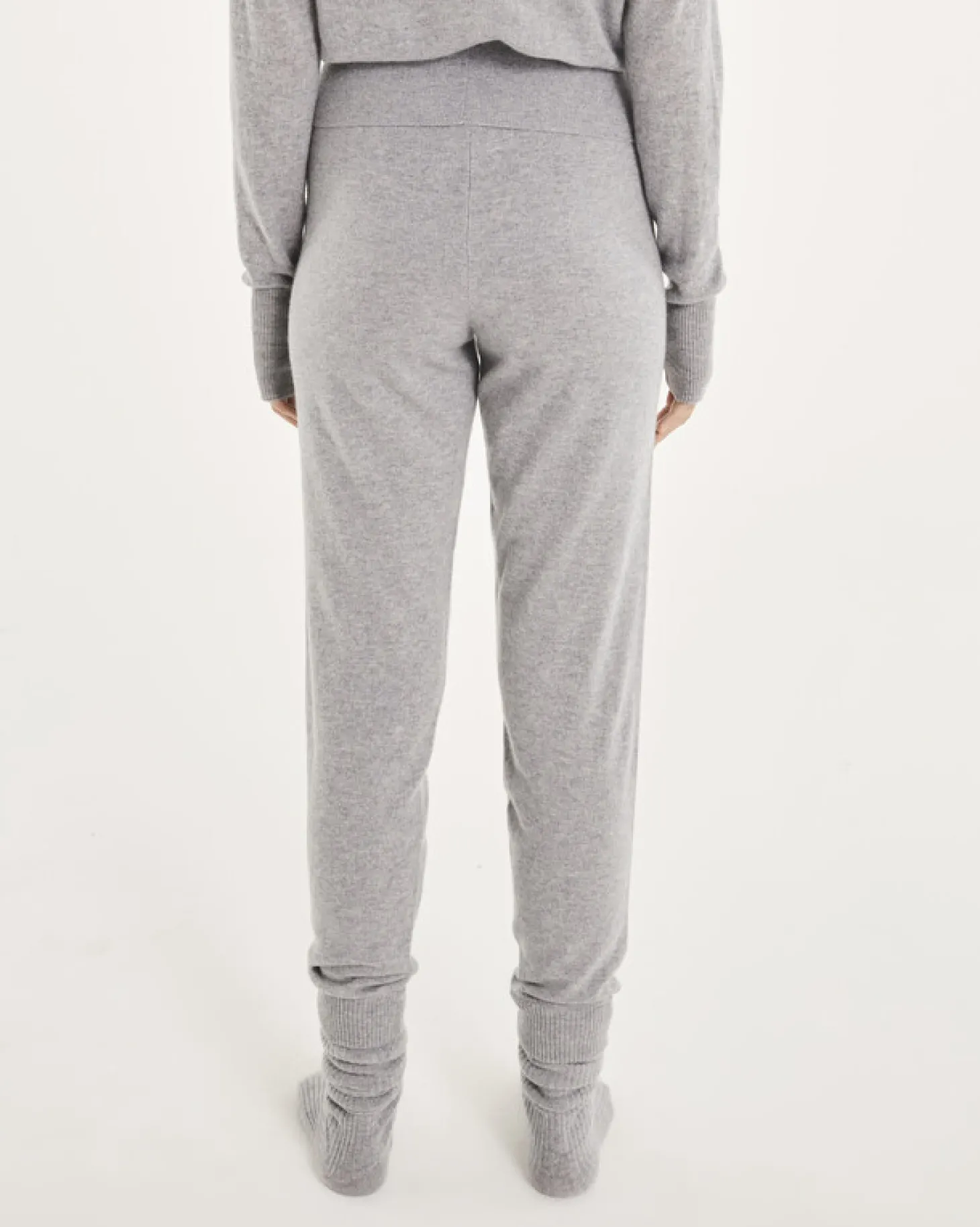 Jogging Cachemire Femme Grand Bord-Cote