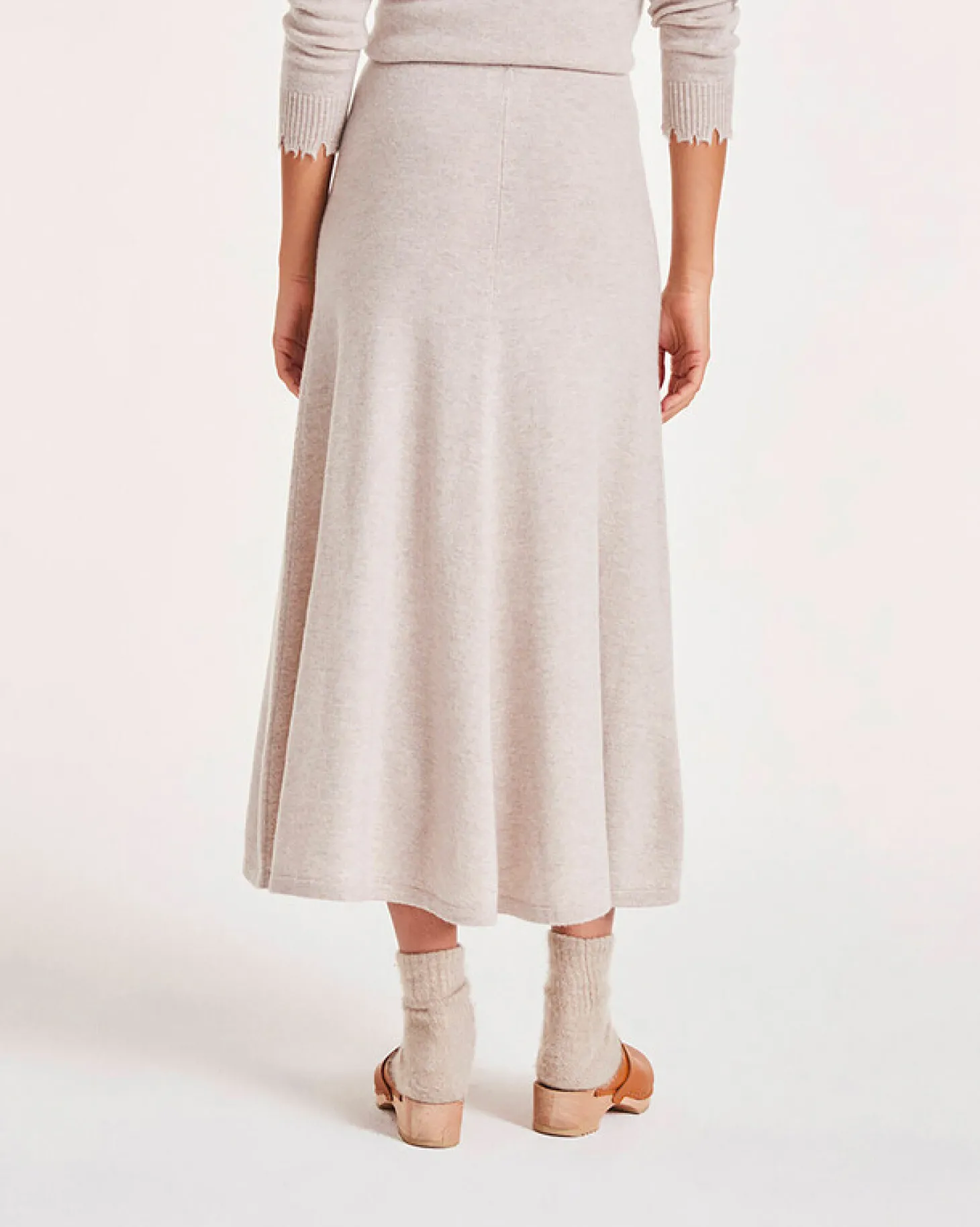 Jupe Cachemire Longue Femme