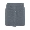 Jupe Courte Cachemire Jacquard, 4 Fils
