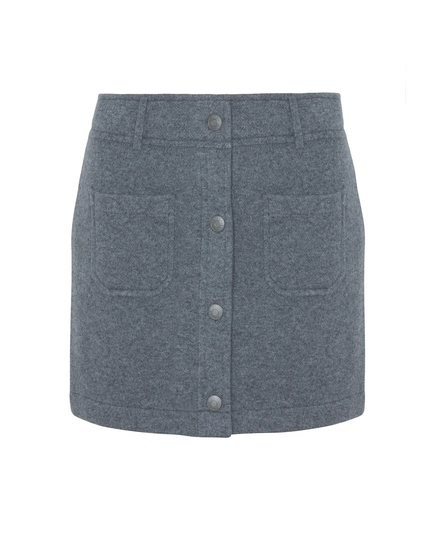 Jupe Courte Cachemire Jacquard, 4 Fils