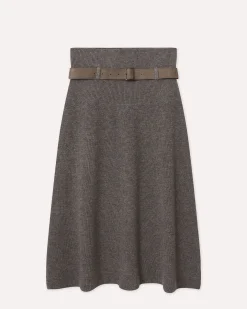 Jupe Evasee Femme Unie