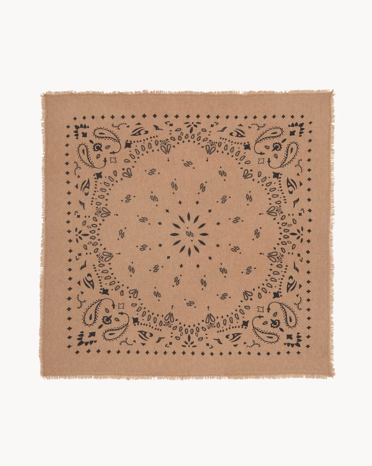 Large Cashmere Printed Bandana