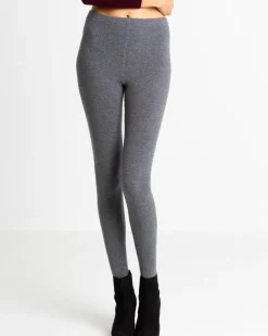 Legging Cachemire Couleur Unie