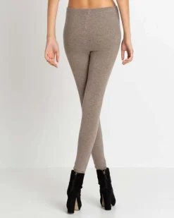 Legging Cachemire Couleur Unie