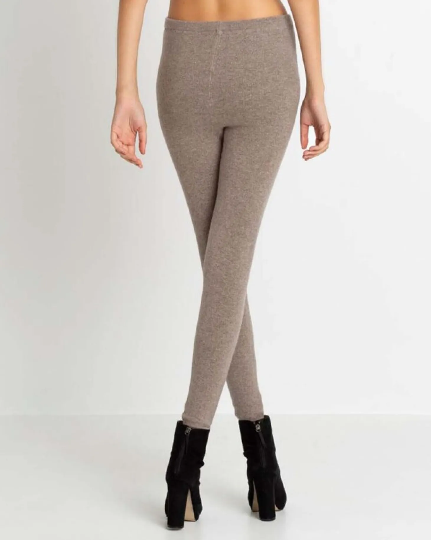 Legging Cachemire Couleur Unie
