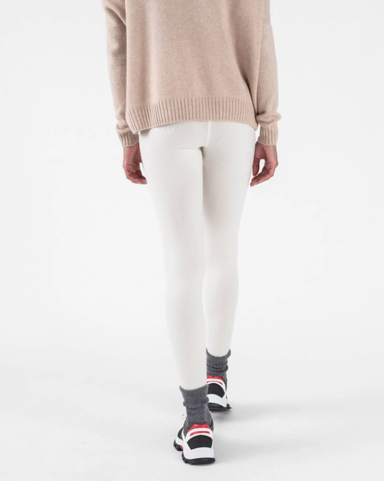 Legging Cachemire Couleur Unie