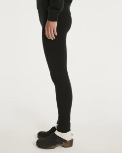 Legging Cachemire Couleur Unie