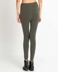 Legging Cachemire Couleur Unie
