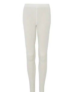 Legging Cachemire Femme A Cotes