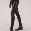 Legging Cuir Femme