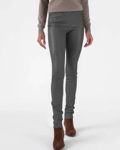 Legging Cuir Femme