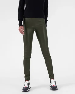 Legging Cuir Femme