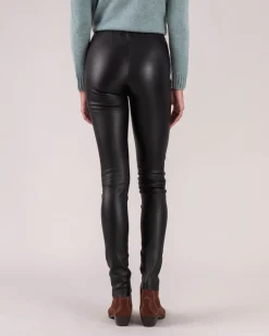 Legging Cuir Femme