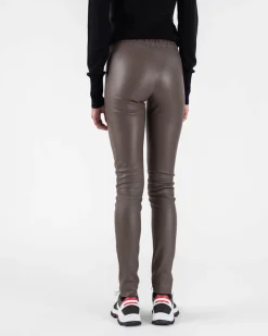 Legging Cuir Femme