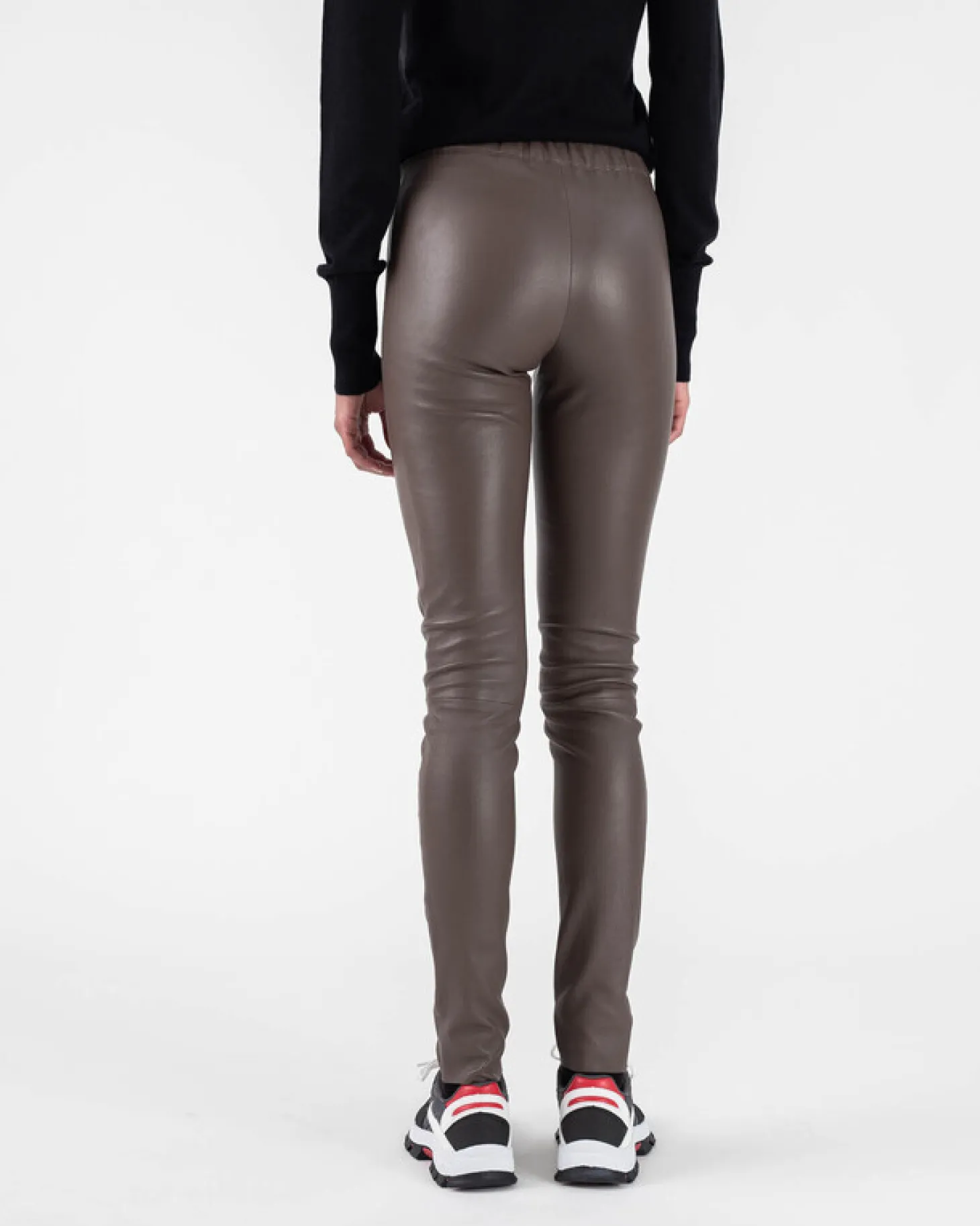 Legging Cuir Femme
