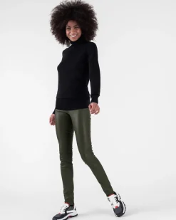 Legging Cuir Femme