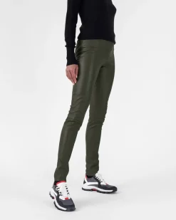Legging Cuir Femme