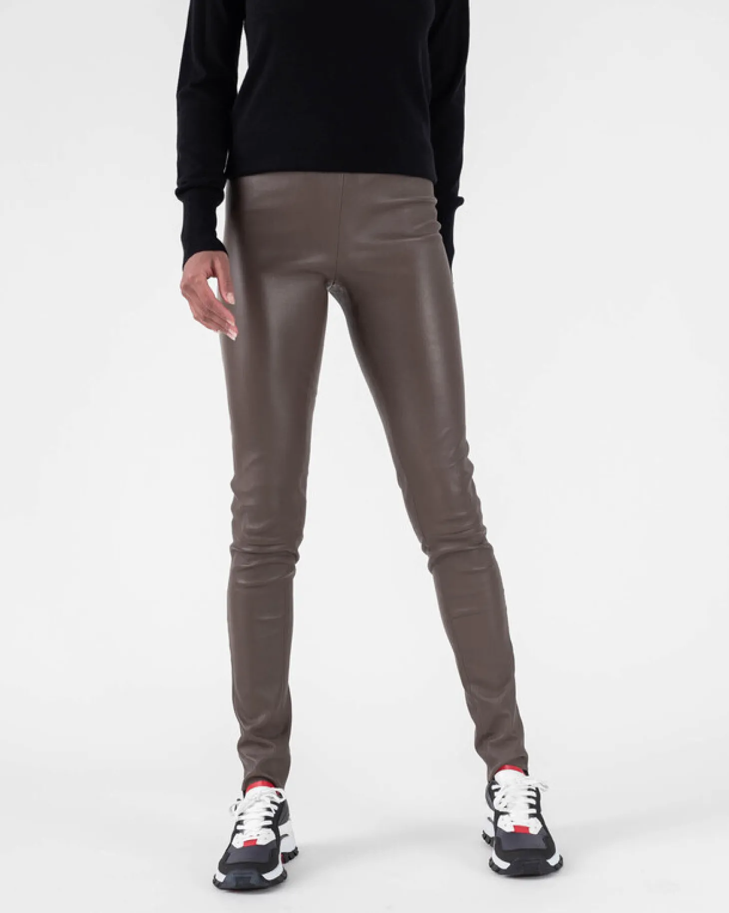 Legging Cuir Femme