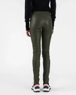Legging Cuir Femme