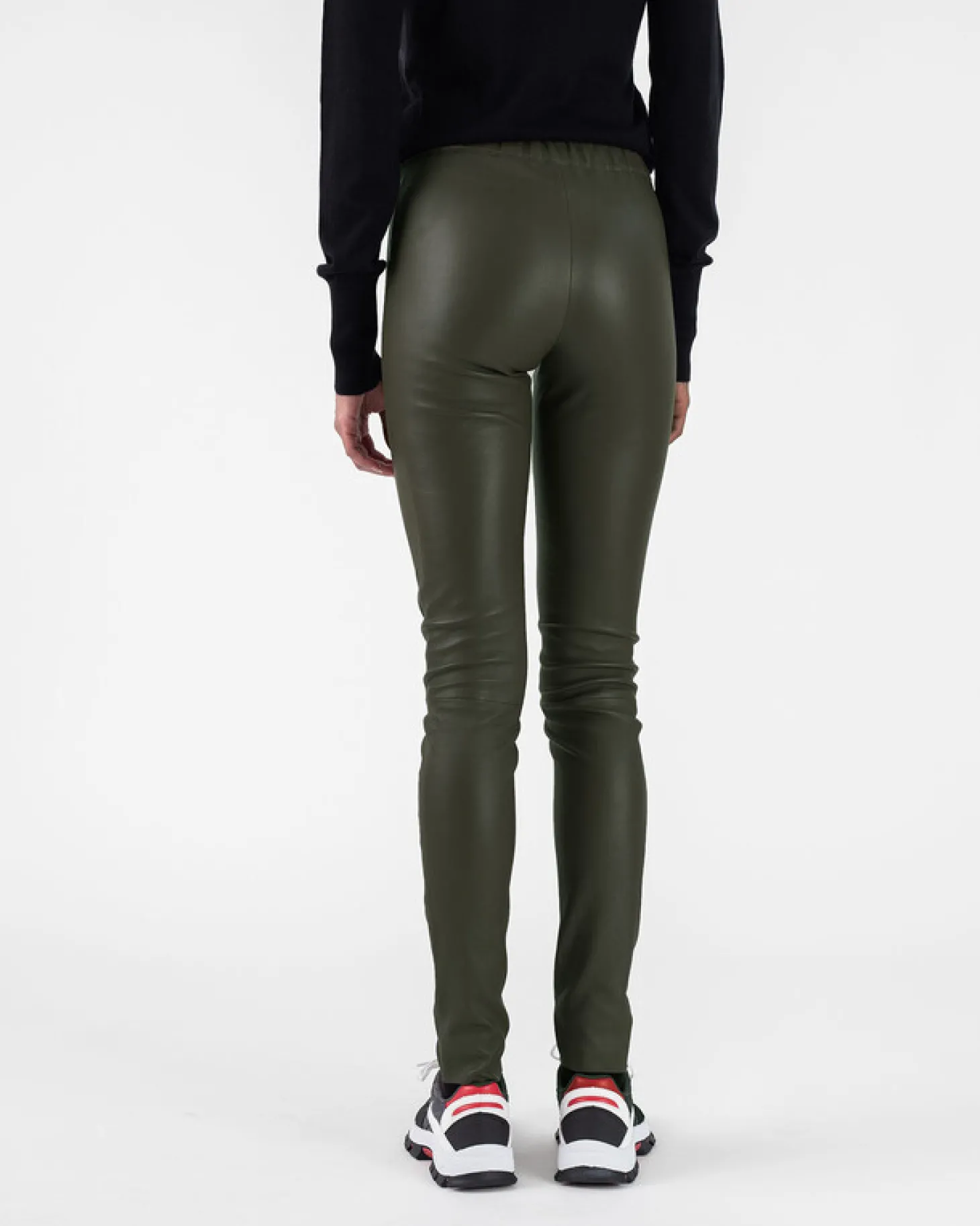 Legging Cuir Femme