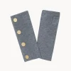 Mitaines Cachemire Avec Boutons, 4 Fils