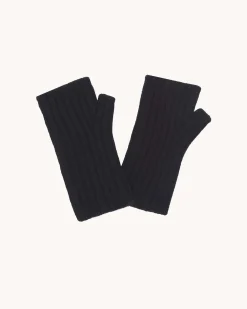 Mitaines Cachemire Cotes Plates, 2 Fils
