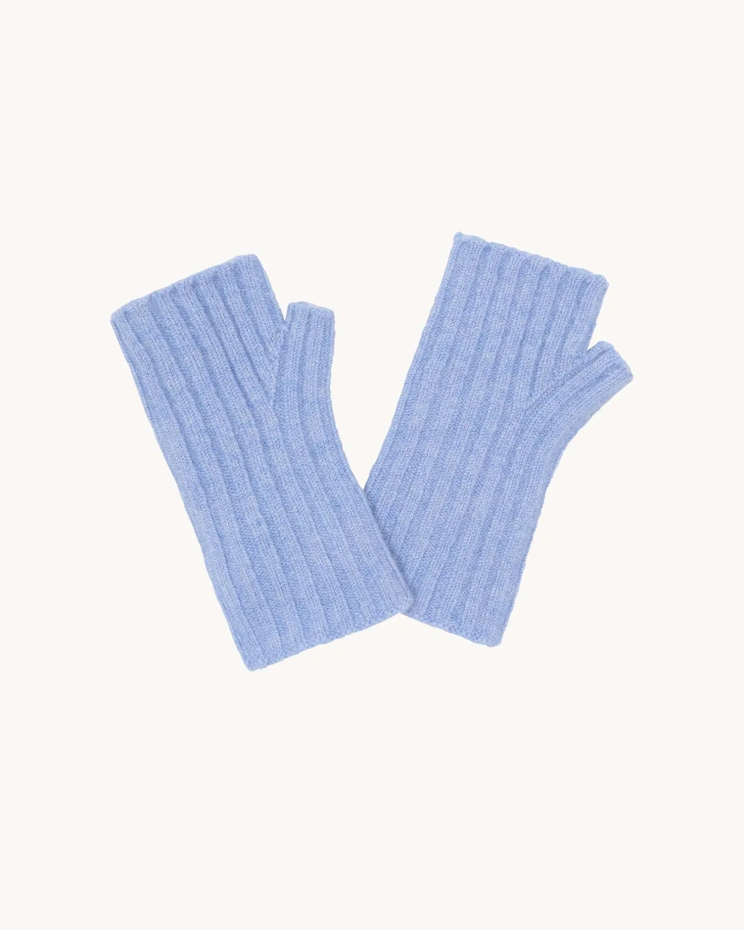 Mitaines Cachemire Cotes Plates, 2 Fils