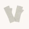 Mitaines Cachemire Cotes Plates, 2 Fils