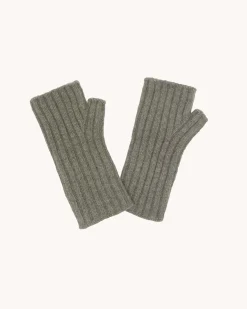 Mitaines Cachemire Cotes Plates, 2 Fils
