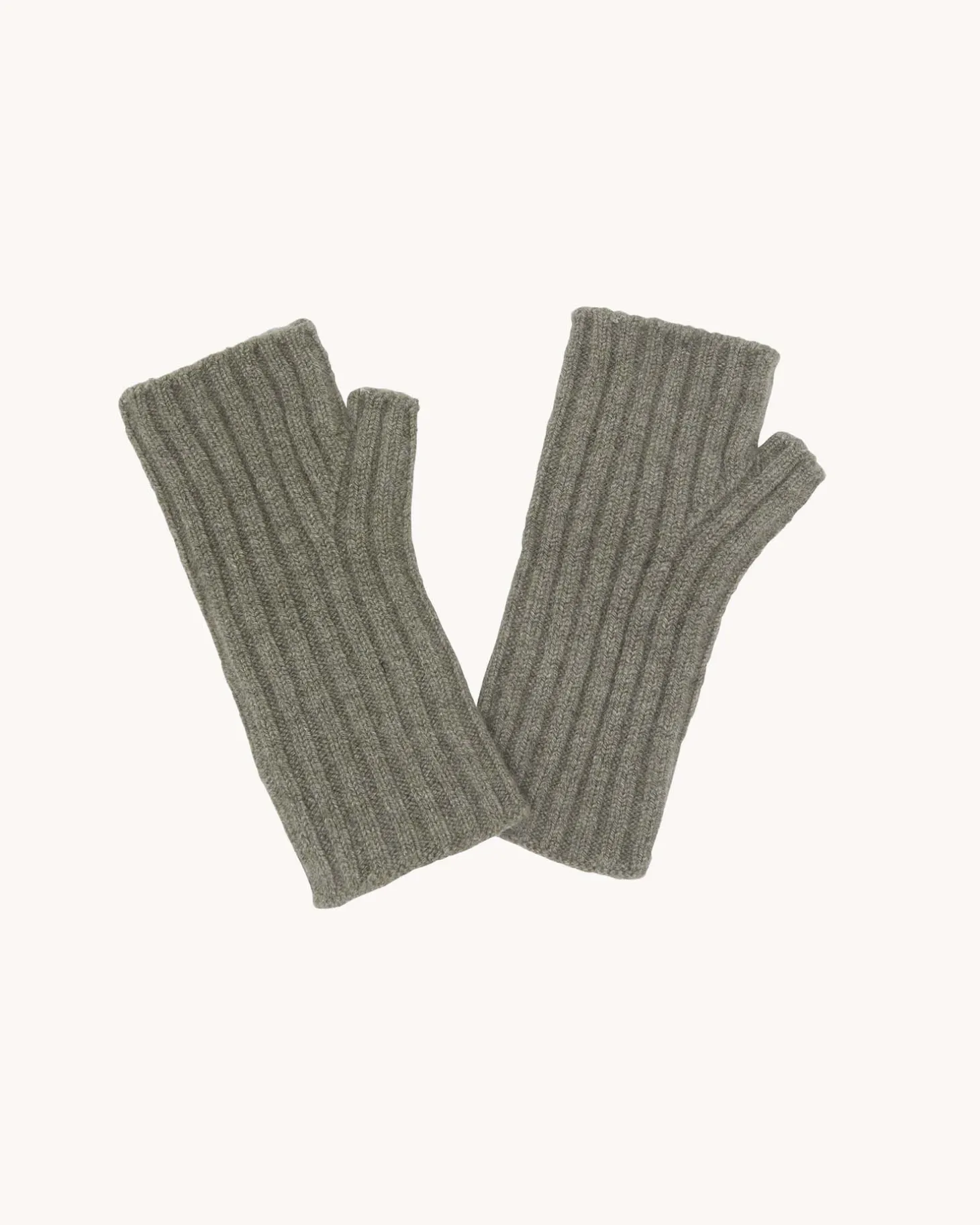 Mitaines Cachemire Cotes Plates, 2 Fils