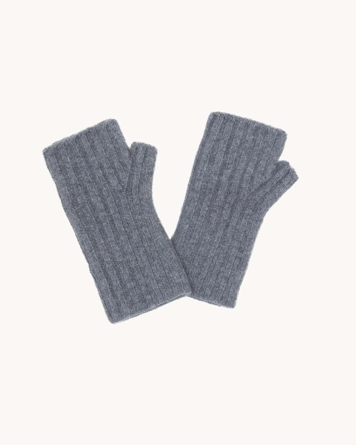 Mitaines Cachemire Cotes Plates, 2 Fils