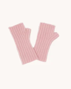 Mitaines Cachemire Cotes Plates, 2 Fils