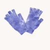 Mitaines Cachemire Courtes Tie And Dye, 4 Fils