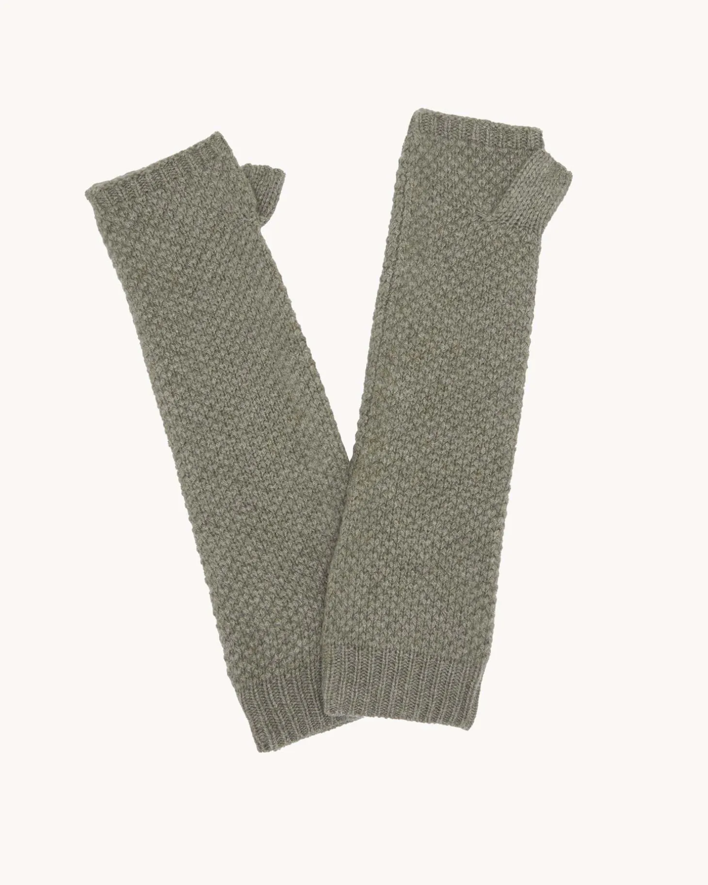 Mitaines Cachemire Point De Riz, 6 Fils