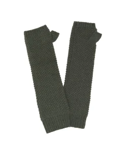 Mitaines Cachemire Unies Point De Riz