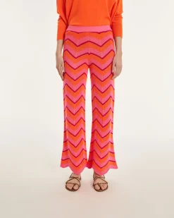 Pantalon Cachemire Evase
