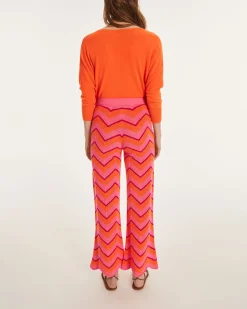 Pantalon Cachemire Evase