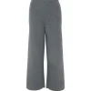Pantalon Cachemire Pantacourt Ample